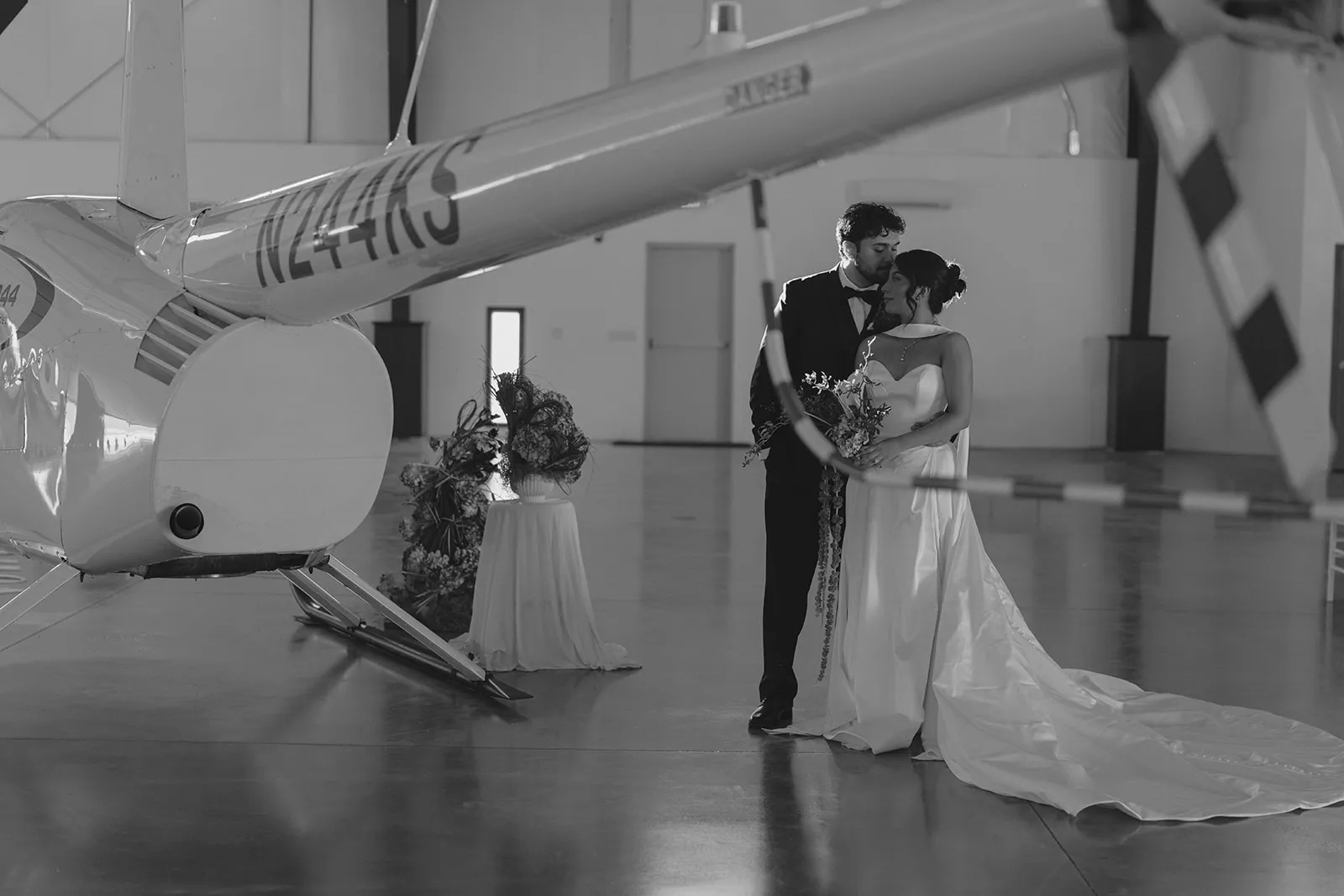 Helicopter Grand Entrance